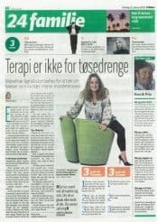 Terapi er ikke for tøsedrenge - Presseindslag