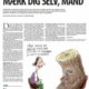 Mærk dig selv, mand - Presseindslag i Berlingske