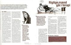 Rigtige mænd går i terapi - Presse indslag