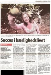 Succes i kærlighedslivet - Presse indslag