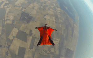 Mand laver sky diving